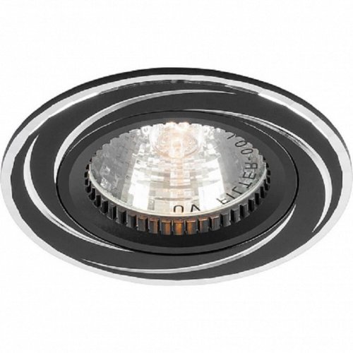 Светильник встраиваемый Feron MR16 G5.3 Черный GS-M361 BK картинка 